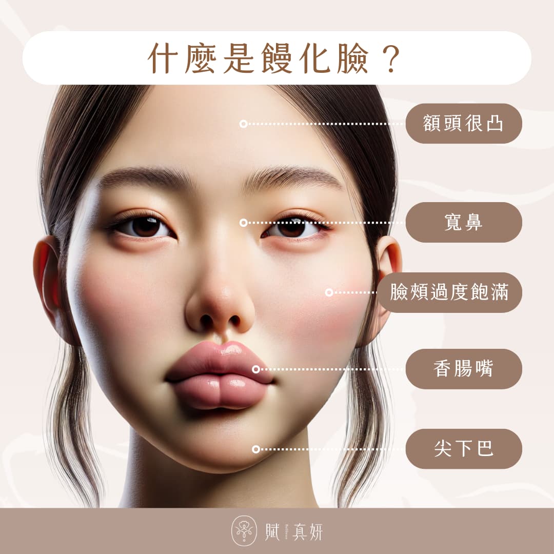 什麼是饅化臉,饅化臉,賦真妍